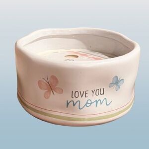 🆕- Pavilion Candle -“Love You Mom”Tranquility Scent -100% Soy Wax Reveal -8 oz